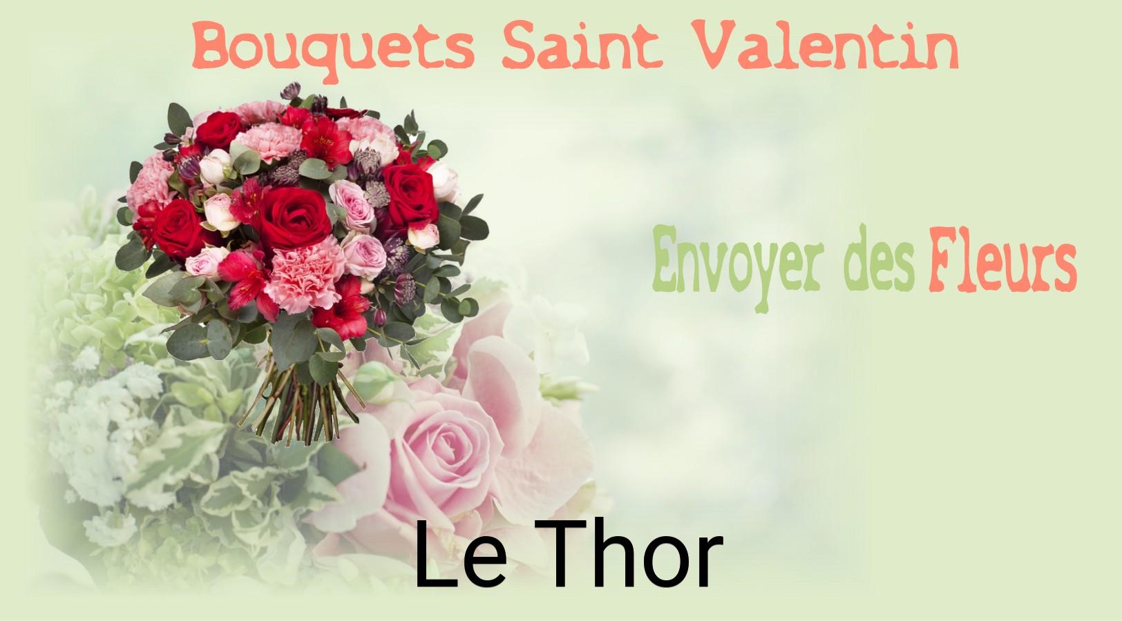 Roses de Saint-Valentin livrées à Le Thor
